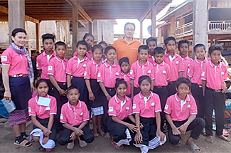アジアに学校を創ろうProject パヌアン村：手洗い