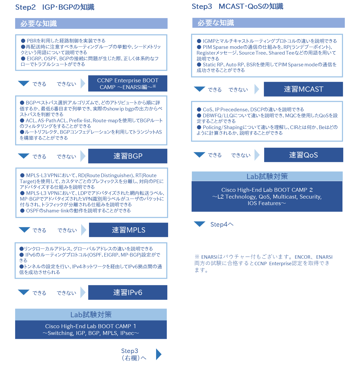 CCIE Enterprise Infrastructureチェックリスト2