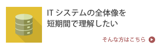 ITシステムの全体像を短期間で理解したい